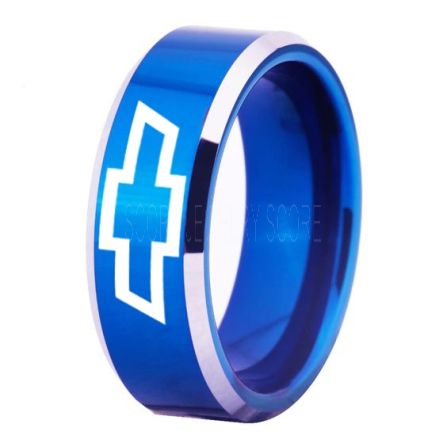 University of Kentucky Black 8mm Tungsten Ring  Wedding Band/Sports ring 