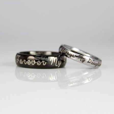 Mother Daughter Forever Linked Ring – Ellie Grace Jewellery