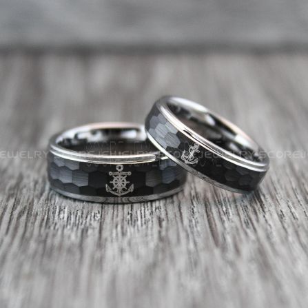 Details about   Pirates Nautical Anchor Wedding Ring Band Holy Cross Engagement Rings For Mens 