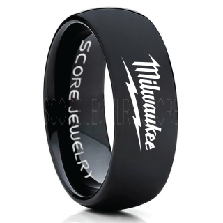 Milwaukee Tool Ring, Milwaukee Ring, Milwaukee Wedding Band, Mens Wedding Ring, His Wedding Band