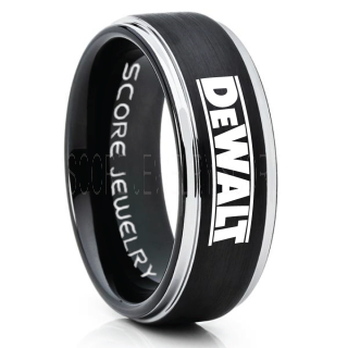 Dewalt Tool Ring, Dewalt Ring, Dewalt Wedding Band, Mens Wedding Ring, His Wedding Band