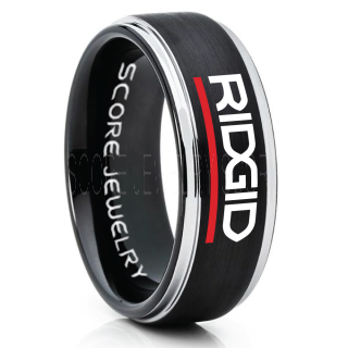 Ridgid Tool Ring, Ridgid Ring, Ridgid Wedding Band, Mens Wedding Ring, His Wedding Band