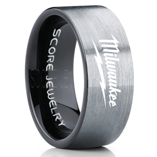 Milwaukee Tool Ring, Milwaukee Ring, Milwaukee Wedding Band, Mens Wedding Ring, His Wedding Band