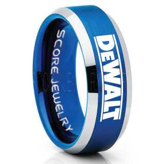 Dewalt Tool Ring, Dewalt Ring, Dewalt Wedding Band, Mens Wedding Ring, His Wedding Band