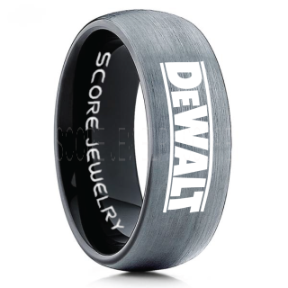 Dewalt Tool Ring, Dewalt Ring, Dewalt Wedding Band, Mens Wedding Ring, His Wedding Band
