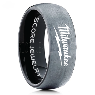 Milwaukee Tool Ring, Milwaukee Ring, Milwaukee Wedding Band, Mens Wedding Ring, His Wedding Band