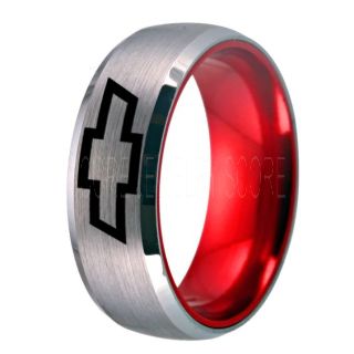 Chevrolet Ring, Chevy Ring, Bowtie Ring, Chevy Bowtie Ring, Chevy Wedding Ring, Chevy Wedding Band, Chevrolet Wedding Ring, Chevrolet Wedding Band