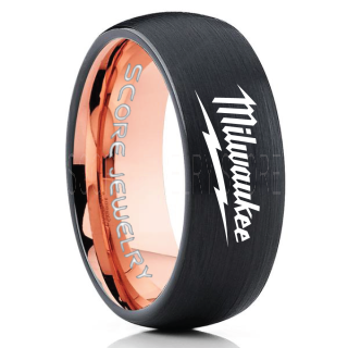 Milwaukee Tool Ring, Milwaukee Ring, Milwaukee Wedding Band, Mens Wedding Ring, His Wedding Band