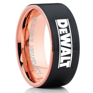 Dewalt Tool Ring, Dewalt Ring, Dewalt Wedding Band, Mens Wedding Ring, His Wedding Band