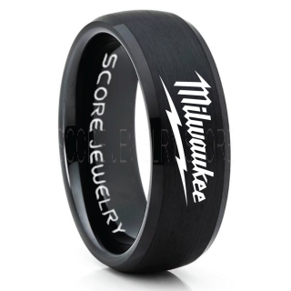 Milwaukee Tool Ring, Milwaukee Ring, Milwaukee Wedding Band, Mens Wedding Ring, His Wedding Band