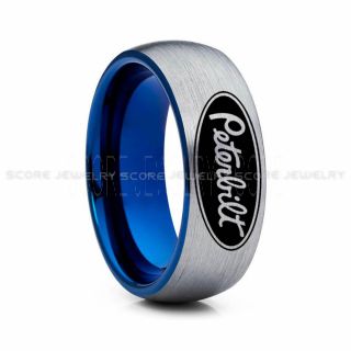 Peterbilt Ring, Peterbilt Wedding Band, Peterbilt Jewelry, Trucker Ring, Truck Driver Ring, Truck Driver Wedding  Ring