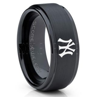Baseball Ring, Baseball Wedding Band, Yankees Ring, Yankees Jewelry