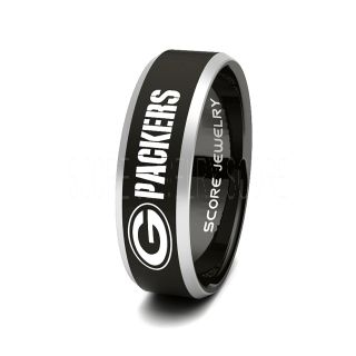 Packers Ring, Packers Wedding Ring, Packers Wedding Band, Football Wedding Band, Football Jewelry