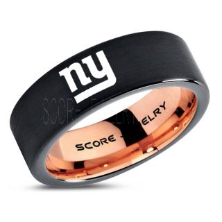 Giants Ring, Giants Jewelry, Black Tungsten Ring, Black Wedding Band, Black Wedding Ring