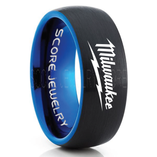 Milwaukee Tool Ring, Milwaukee Ring, Milwaukee Wedding Band, Mens Wedding Ring, His Wedding Band