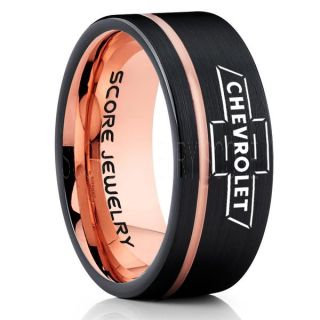 Chevrolet Ring, Chevy Ring, Bowtie Ring, Chevy Bowtie Ring, Chevy Wedding Ring, Chevy Wedding Band, Chevrolet Wedding Ring, Chevrolet Wedding Band