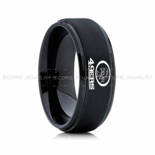 49ers Ring, 49ers Wedding Ring, 49ers Wedding Band, Football Wedding Band, Football Jewelry