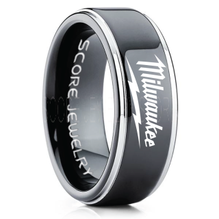 Milwaukee Tool Ring, Milwaukee Ring, Milwaukee Wedding Band, Mens Wedding Ring, His Wedding Band