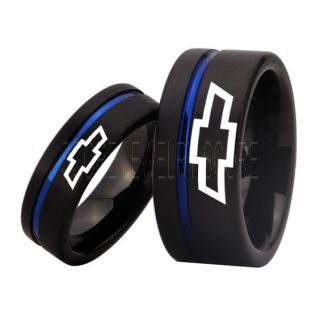 Chevrolet Rings, Black Chevy Rings, Black Bowtie Rings, Black Chevy Bowtie Rings, Black Chevy Wedding Rings, Black Chevy Wedding Bands, Black Chevrolet Wedding Rings, Chevrolet Wedding Bands, Black Rings, Black Wedding Rings