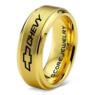 Chevrolet Ring, Chevy Ring, Bowtie Ring, Chevy Bowtie Ring, Chevy Wedding Ring, Chevy Wedding Band, Chevrolet Wedding Ring, Chevrolet Wedding Band