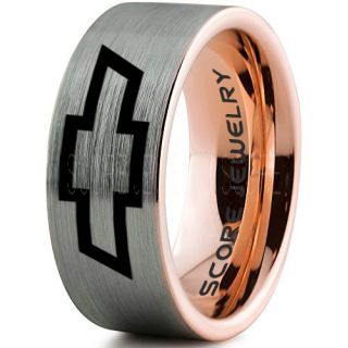 Chevrolet Ring, Chevy Ring, Bowtie Ring, Chevy Bowtie Ring, Chevy Wedding Ring, Chevy Wedding Band, Chevrolet Wedding Ring, Chevrolet Wedding Band
