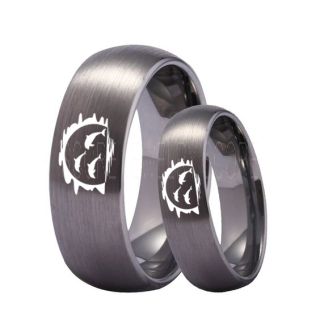 Dolphins Ring, Dolphin Heart Ring, Dolphin Wedding Ring, Dolphin Wedding Band, Marine Life Ring, Bottlenose Dolphins Ring, Silver Tungsten Ring, Silver Wedding Band, Ocean Life Wedding Band