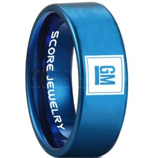 GM Ring, GM Truck Ring, Truck Ring, Trucker Ring, Pickup Truck Ring, GM Jewelry, Black Tungsten Ring, Black Tungsten Wedding Band, Black Wedding Band