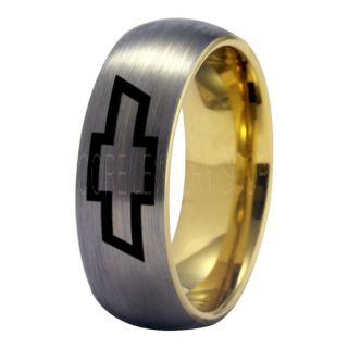 Chevrolet Ring, Chevy Ring, Bowtie Ring, Chevy Bowtie Ring, Chevy Wedding Ring, Chevy Wedding Band, Chevrolet Wedding Ring, Chevrolet Wedding Band