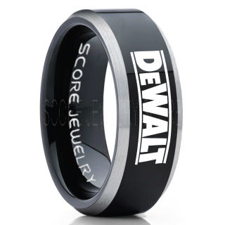 Dewalt Tool Ring, Dewalt Ring, Dewalt Wedding Band, Mens Wedding Ring, His Wedding Band