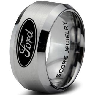 Ford Ring, Ford Jewelry, Shelby Ring, Mustang Ring, Ford Mustang Ring, Ford Ring Mustang Jewelry, Tungsten Ring, Tungsten Wedding Band