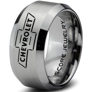 Chevrolet Ring, Chevy Ring, Bowtie Ring, Chevy Bowtie Ring, Chevy Wedding Ring, Chevy Wedding Band, Chevrolet Wedding Ring, Chevrolet Wedding Band