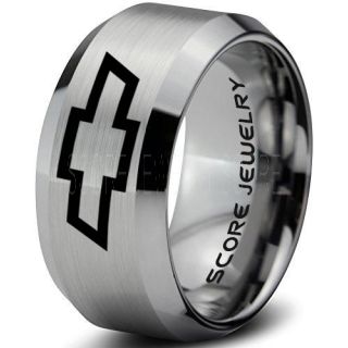 Chevrolet Ring, Chevy Ring, Bowtie Ring, Chevy Bowtie Ring, Chevy Wedding Ring, Chevy Wedding Band, Chevrolet Wedding Ring, Chevrolet Wedding Band