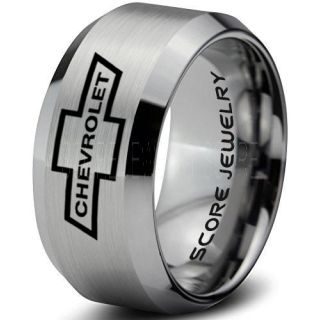 Chevrolet Ring, Chevy Ring, Bowtie Ring, Chevy Bowtie Ring, Chevy Wedding Ring, Chevy Wedding Band, Chevrolet Wedding Ring, Chevrolet Wedding Band