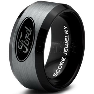 Ford Ring, Ford Jewelry, Shelby Ring, Mustang Ring, Ford Mustang Ring, Ford Ring Mustang Jewelry, Tungsten Ring, Tungsten Wedding Band