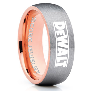 Dewalt Tool Ring, Dewalt Ring, Dewalt Wedding Band, Mens Wedding Ring, His Wedding Band
