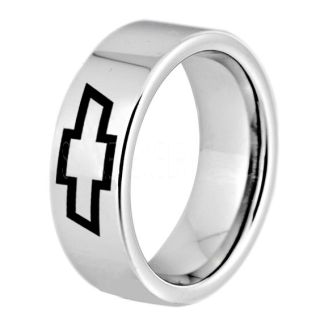 Chevrolet Ring, Chevy Ring, Bowtie Ring, Chevy Bowtie Ring, Chevy Wedding Ring, Chevy Wedding Band, Chevrolet Wedding Ring, Chevrolet Wedding Band