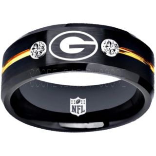 Packers Ring, Packers Wedding Ring, Packers Wedding Band, Football Wedding Band, Football Jewelry