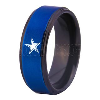 Texas Ring, Texas Football Ring, Dallas Ring, Football Ring, Black Tungsten Ring, Black Tungsten Wedding Ring, Black Wedding Ring, Dallas Football Ring, Dallas Football Wedding Ring