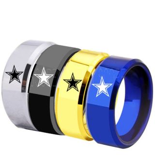Texas Ring, Texas Football Ring, Dallas Ring, Football Ring, Black Tungsten Ring, Black Tungsten Wedding Ring, Black Wedding Ring, Dallas Football Ring, Dallas Football Wedding Ring