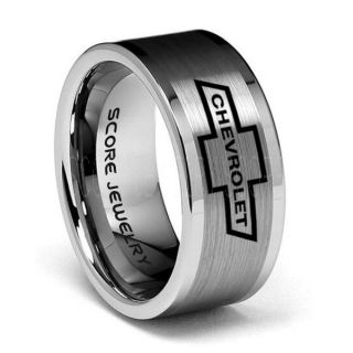 Chevrolet Ring, Chevy Ring, Bowtie Ring, Chevy Bowtie Ring, Chevy Wedding Ring, Chevy Wedding Band, Chevrolet Wedding Ring, Chevrolet Wedding Band