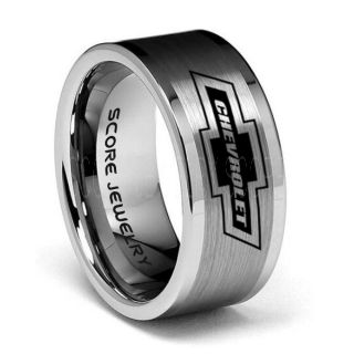 Chevrolet Ring, Chevy Ring, Bowtie Ring, Chevy Bowtie Ring, Chevy Wedding Ring, Chevy Wedding Band, Chevrolet Wedding Ring, Chevrolet Wedding Band