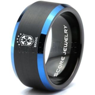 Brazil Ring, Brazil Soccer Ring, Brazil Football Ring, Soccer Ring, Brazil National Football Team Ring, Brazilian Football Confederation Ring, Brazil Jewelry