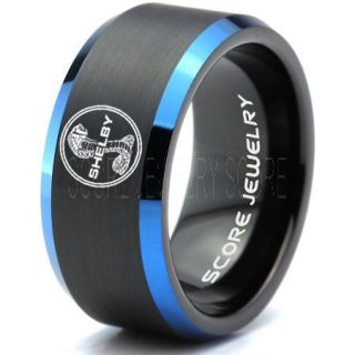 Shelby Mustang Ring, Ford Shelby Ring, Shelby Ring, Mustang Ring, Ford Mustang Ring, Ford Ring Mustang Jewelry, Tungsten Ring, Tungsten Wedding Band