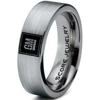 GM Ring, GM Truck Ring, Truck Ring, Trucker Ring, Pickup Truck Ring, GM Jewelry, Black Tungsten Ring, Black Tungsten Wedding Band, Black Wedding Band