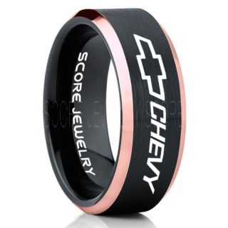 Chevrolet Ring, Chevy Ring, Bowtie Ring, Chevy Bowtie Ring, Chevy Wedding Ring, Chevy Wedding Band, Chevrolet Wedding Ring, Chevrolet Wedding Band