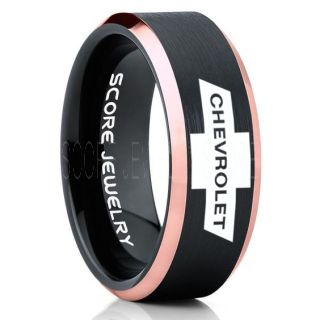 Chevrolet Ring, Chevy Ring, Bowtie Ring, Chevy Bowtie Ring, Chevy Wedding Ring, Chevy Wedding Band, Chevrolet Wedding Ring, Chevrolet Wedding Band