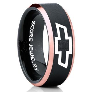 Chevrolet Ring, Chevy Ring, Bowtie Ring, Chevy Bowtie Ring, Chevy Wedding Ring, Chevy Wedding Band, Chevrolet Wedding Ring, Chevrolet Wedding Band
