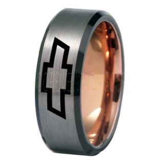 Chevrolet Ring, Chevy Ring, Bowtie Ring, Chevy Bowtie Ring, Chevy Wedding Ring, Chevy Wedding Band, Chevrolet Wedding Ring, Chevrolet Wedding Band