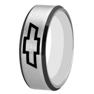 Chevrolet Ring, Chevy Ring, Bowtie Ring, Chevy Bowtie Ring, Chevy Wedding Ring, Chevy Wedding Band, Chevrolet Wedding Ring, Chevrolet Wedding Band