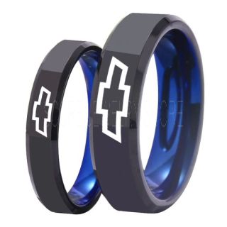 Chevrolet Rings, Black Chevy Rings, Black Bowtie Rings, Black Chevy Bowtie Rings, Black Chevy Wedding Rings, Black Chevy Wedding Bands, Black Chevrolet Wedding Rings, Chevrolet Wedding Bands, Black Rings, Black Wedding Rings